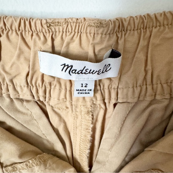 Madewell Pleated Pull-On Balloon Pants Desert Dune Size 12 - Picture 11 of 15